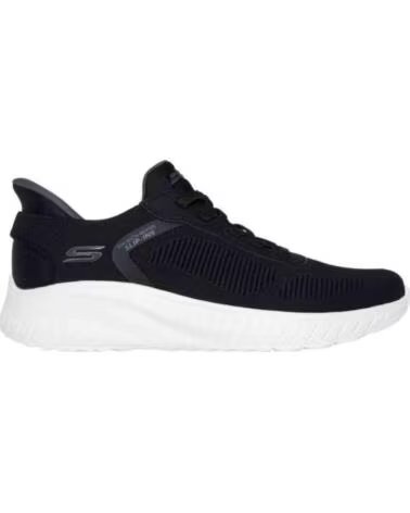 SKECHERS SLIP-INS SCARPE DA GINNASTICA 118312BLK UOMO BLACK KNIT