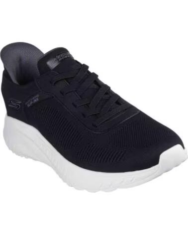 SKECHERS SLIP-INS SCARPE DA GINNASTICA 118312BLK UOMO BLACK KNIT