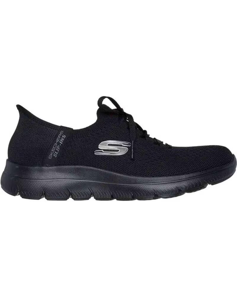 Lässige-sneaker-für-damen-SKECHERS-ZAPATILLAS-MUJER-MODELO-SLIP-INS---SUMMITS-NEW-DAILY-COLOR-N-BBK