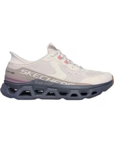 SKECHERS ZAPATILLAS 150510NTGY EN BEIGE PARA MUJER BLANCO