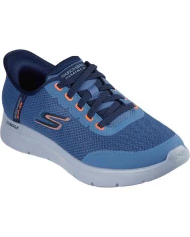 SKECHERS SNEAKERS SLIP-INS 216332NVY DA UOMO NAVY TEXTILE-SYNTHETIC