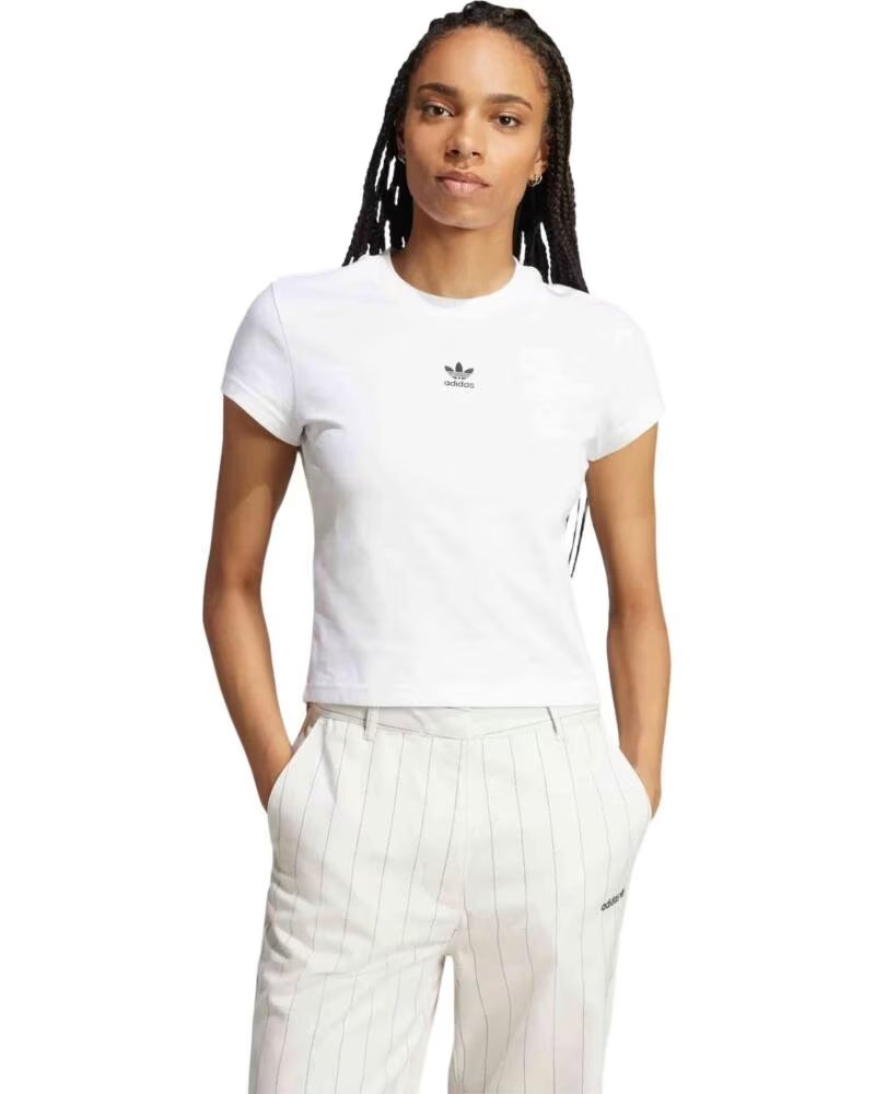 CAMISETA ADIDAS JC8973 DE MANGA CORTA PARA MUJER WHITE
