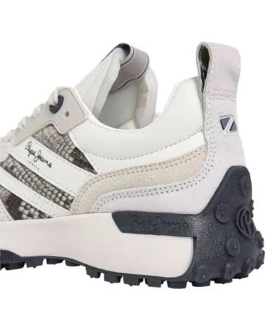 PEPE JEANS ZAPATILLAS PLS600020-800WHITE PARA MUJER GRIS
