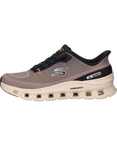 SNEAKERS SKECHERS ARCH FIT GLIDE STEP PRO 233110-TPBK MARRóN