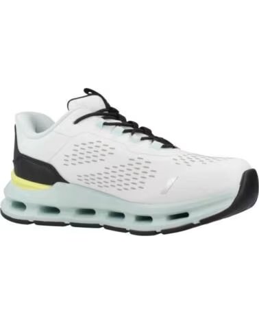 SKECHERS ZAPATILLAS 303654L-WBTQ EN BLANCO PARA NINOS UNISEX WHITE SYNTHETIC-BLACK-TURQUOISE TRIM
