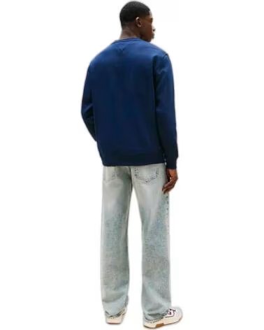 TOMMY HILFIGER FELPA DM0DM20741C1G GIROCOLLO UOMO BLUE