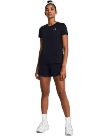 UNDER ARMOUR CAMISETA DE MANGA CORTA 1384231-001 MUJER BLACK