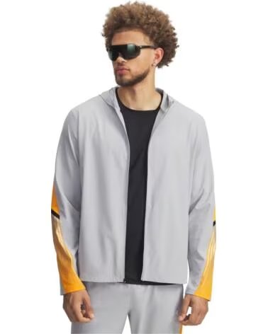 UNDER ARMOUR GIACCA SPORTIVA CON CAPPUCCIO 6005900-011 GRAY