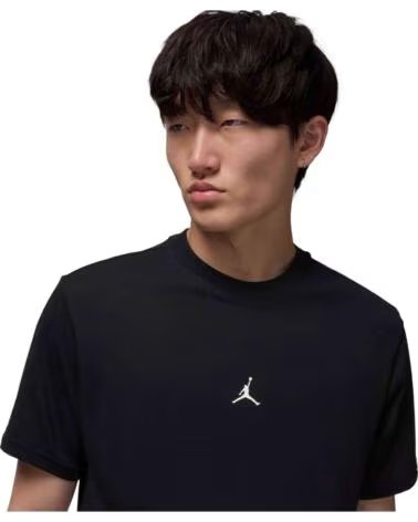 NIKE CAMISETA JORDAN MANGA CORTA IB6757-010 BLACK OR GREY