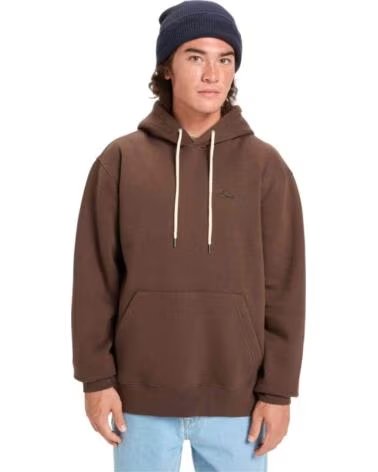 QUICKSILVER SUDADERA CON CAPUCHA QUIKSILVER EQYFT05159-CHOCOLATE EN MARRON PARA HOMBRE CHOCOLATE BROWN