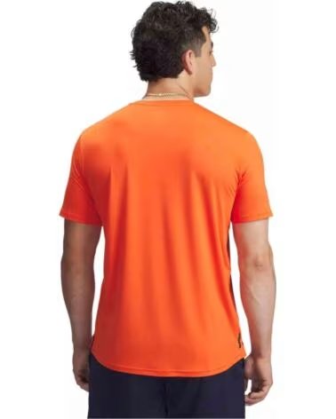 UNDER ARMOUR T-SHIRT SPORTIVA 1383973-844 RUSH DA UOMO ORANGE