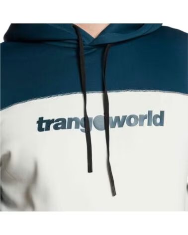 TRANGOWORLD HOODIE PC010489-53K CRUDO-MARINO
