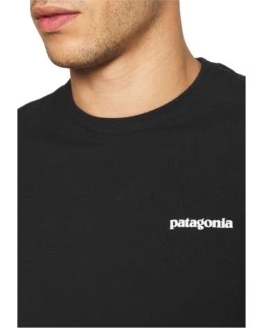 PATAGONIA SHORT SLEEVE T-SHIRT 38504BLK MEN BLACK