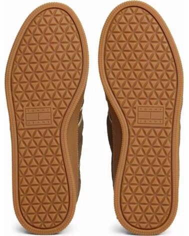 TOMMY JEANS SNEAKER EN0EN02838-RBM IN CAMOSCIO DA UOMO MARRóN