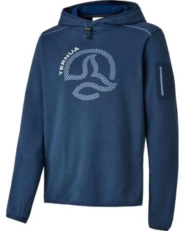 TERNUA SWEATSHIRT COM CAPUZ 1263680-1331 UNISSEXO KEY LARGO