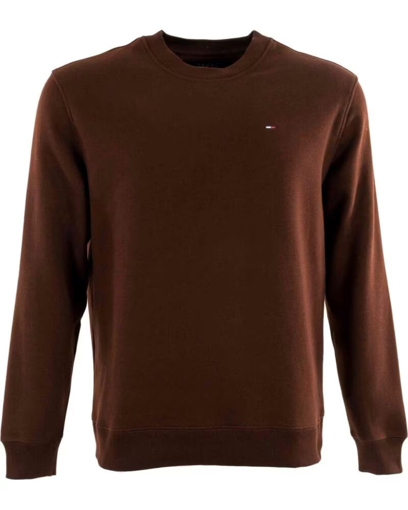 TOMMY JEANS SWEATSHIRT RICH BROWN FÜR HERREN