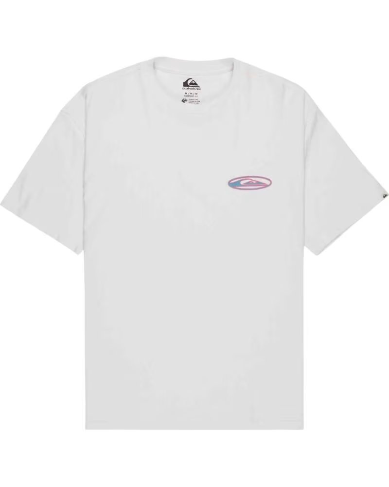 QUICKSILVER CAMISETA DE MANGA CURTA QUIKSILVER QUIKGLOBE PARA HOMEM BLANCO
