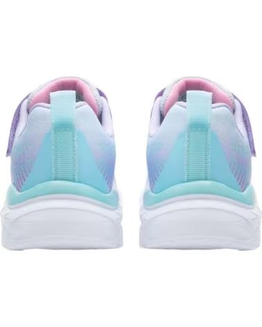 SKECHERS BOUNDLESS COLOR BLITZ MÄDCHEN-SNEAKER LAVENDEL LAVENDER TEXTILE W-MULTI TRIM