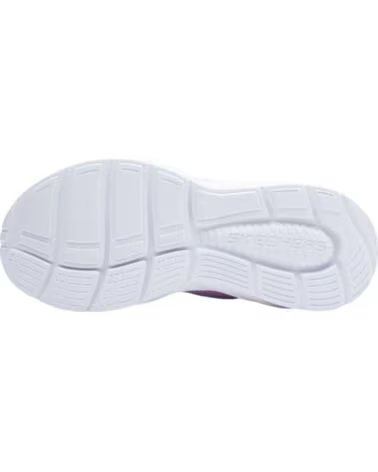 SKECHERS BOUNDLESS COLOR BLITZ MÄDCHEN-SNEAKER LAVENDEL LAVENDER TEXTILE W-MULTI TRIM