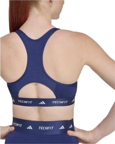 ADIDAS SUTIÃ ESPORTIVO TECHFIT FEMININO BLANCO