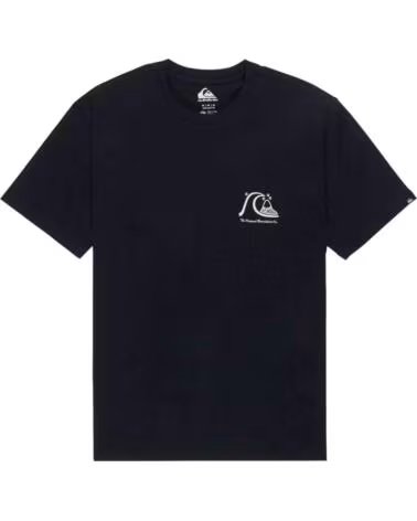 QUICKSILVER CAMISETA QUIKSILVER EVO ORIGINAL MANGA CORTA NEGRO