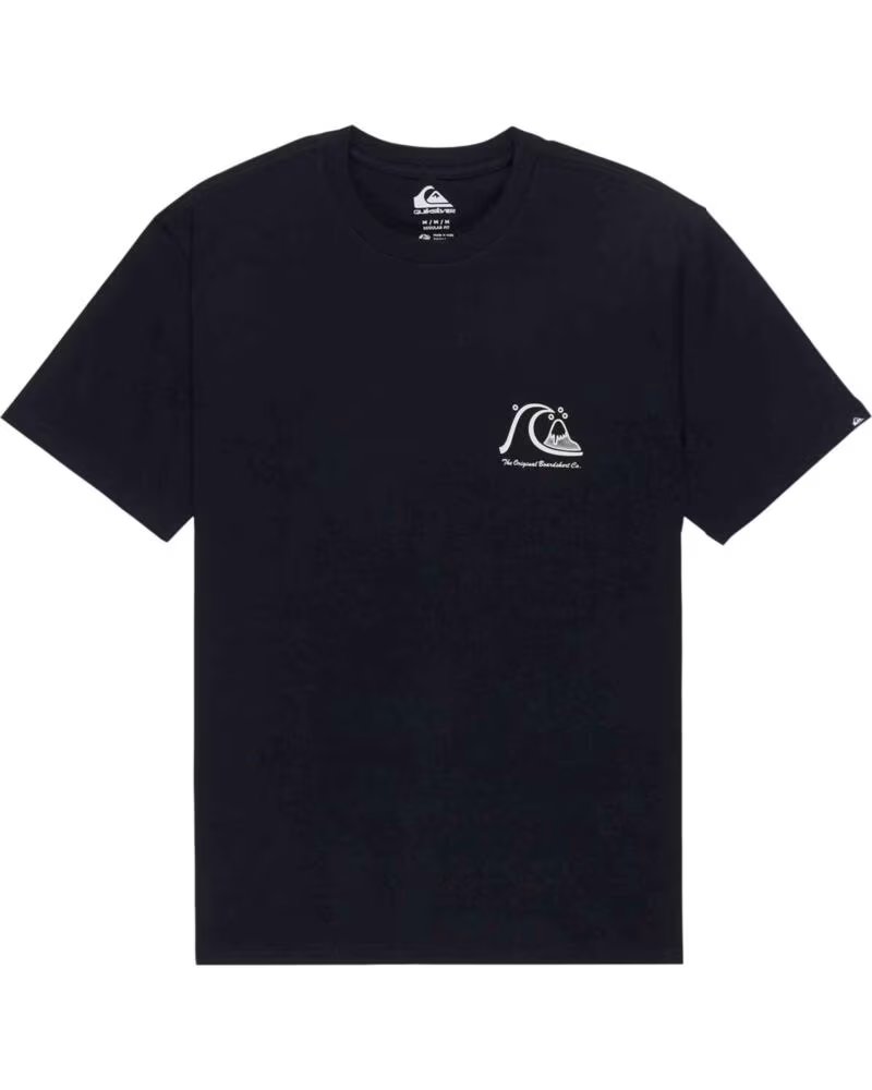 QUICKSILVER CAMISETA QUIKSILVER EVO ORIGINAL MANGA CORTA NEGRO