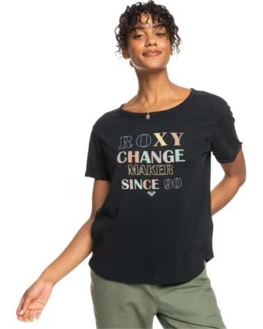 ROXY SHORT SLEEVE T-SHIRT FOR WOMEN ERJZT05591-KVJ0 MUJER