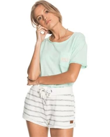 ROXY ERJFB03283-XWBW STRIPED SHORTS WOMEN MUJER