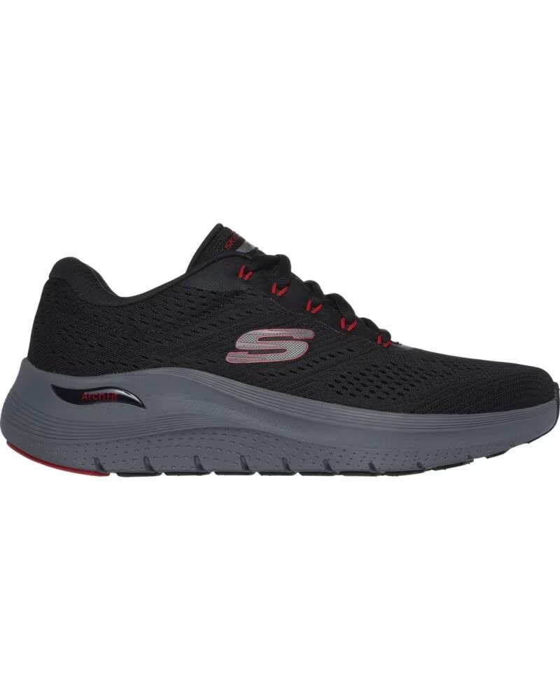 SKECHERS SCARPE ARCH FIT 232700-BKRD UOMO