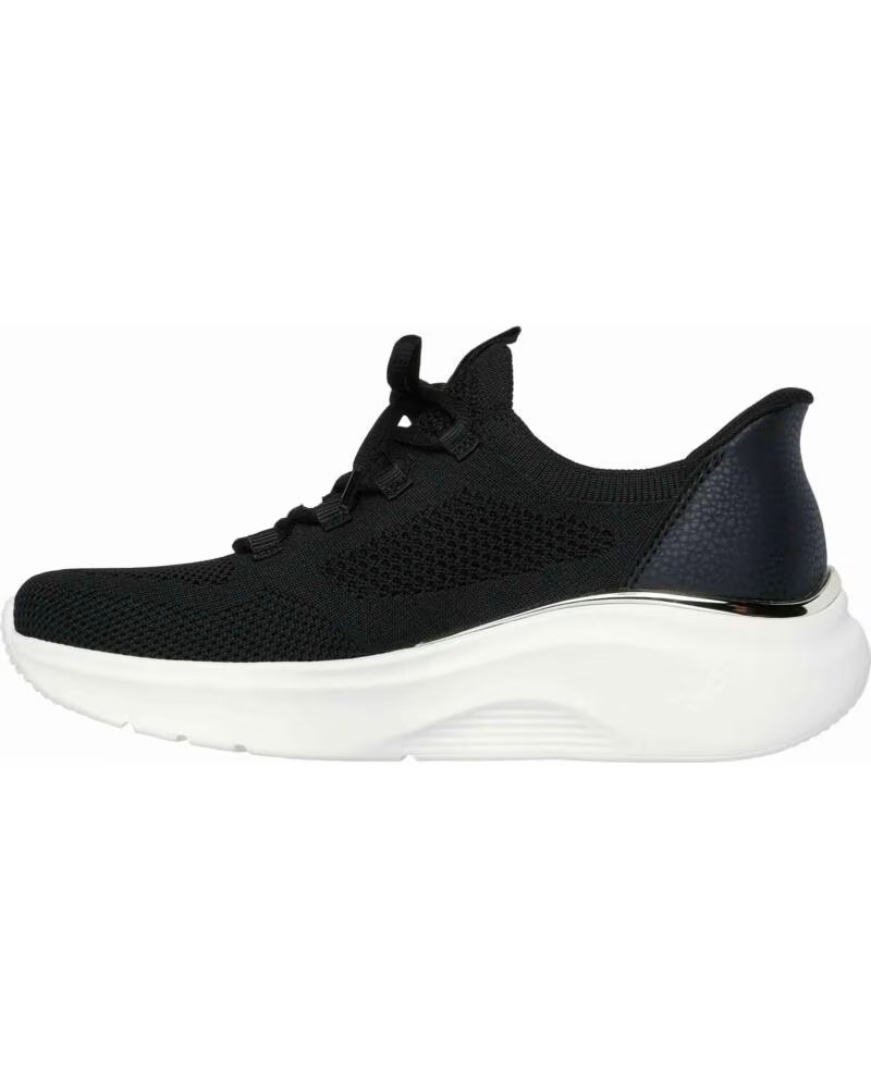 SKECHERS SNEAKERS 117617-BLK SLIP-INS DONNA MUJER