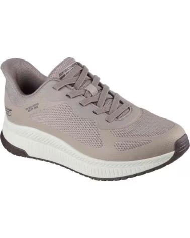 SKECHERS SCARPE DA DONNA 118423-DKTP SLIP-INS BEIGE