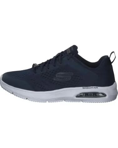 SKECHERS SCARPE DA GINNASTICA UOMO 52559-NVY SKEEN-AIR BLANCO