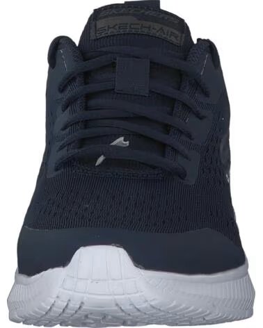 SKECHERS SCARPE DA GINNASTICA UOMO 52559-NVY SKEEN-AIR BLANCO