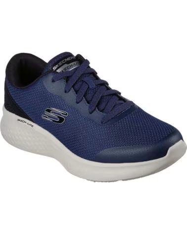 SKECHERS SCARPE DA GINNASTICA 232591-NVBK DA UOMO MARINO