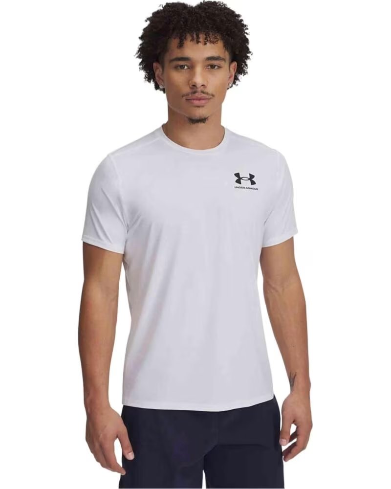 UNDER ARMOUR CAMISETA HEATGEAR FITTED SS 6000939-100 HOMBRE TRAINI BLANCO