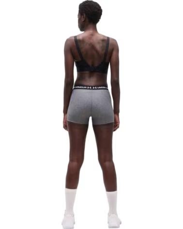 UNDER ARMOUR 6010725-019 SHORT SPORT LEGGINGS GREY WOMEN MUJER