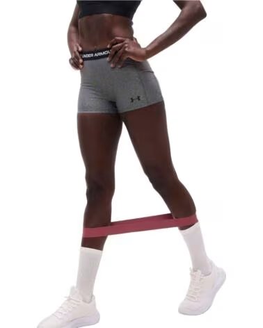 UNDER ARMOUR 6010725-019 SHORT SPORT LEGGINGS GREY WOMEN MUJER