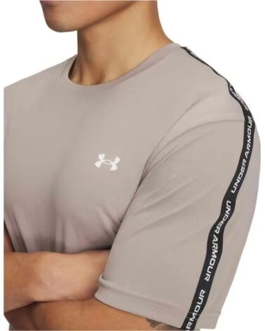 UNDER ARMOUR CAMISETA DE MANGA CURTA TECH TAPING CLARO