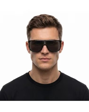 CARRERA GAFAS DE SOL HOMBRE POLARIZADAS CUADRADAS 1056-S-P NEGRO BRILLANTE
