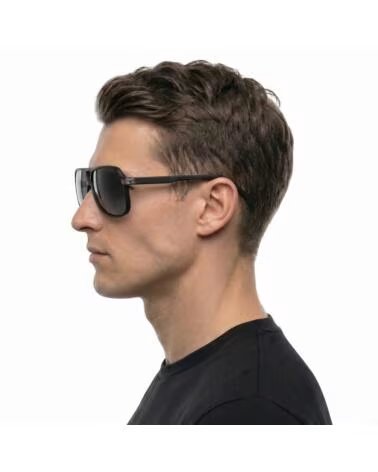 LUNETTES DE SOLEIL CARRERA 1045-S HOMME POLARISÉES STYLE PILOTE NEGRO-PLATA