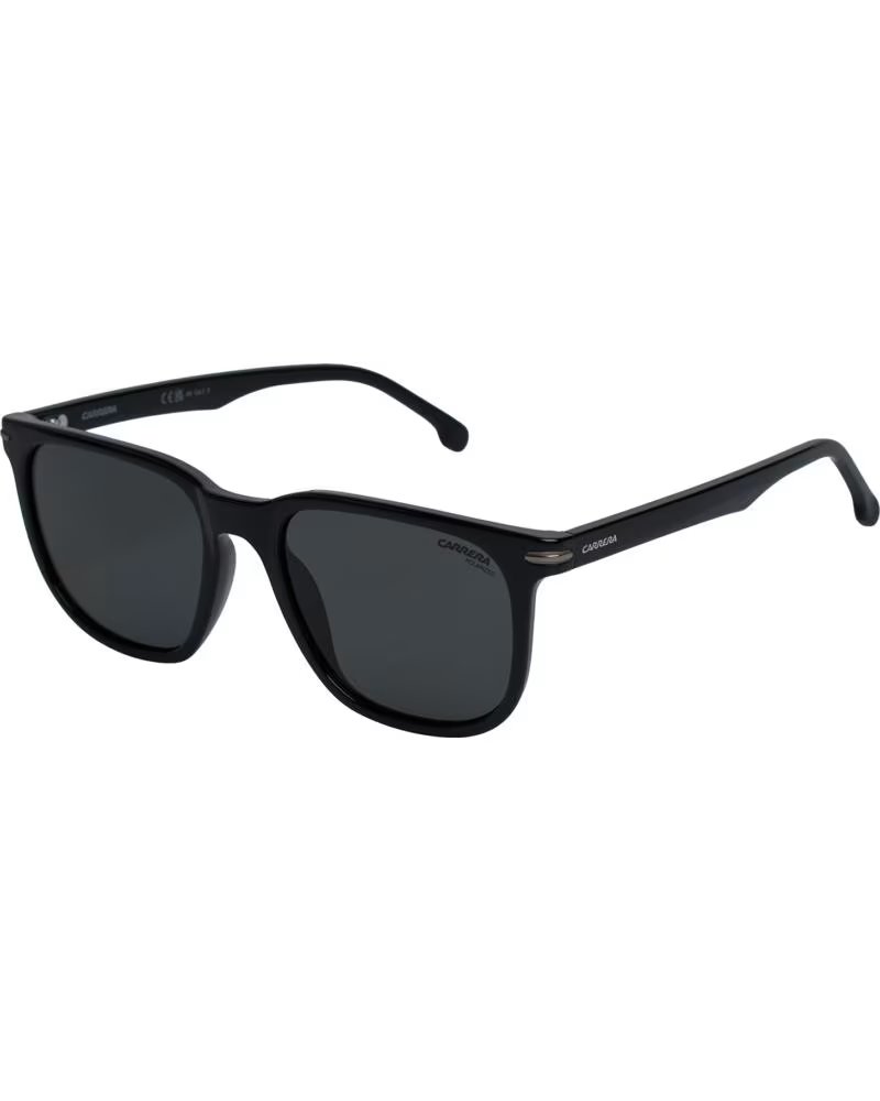 CARRERA GAFAS DE SOL HOMBRE POLARIZADAS CUADRADAS 300-S NEGRO BRILLANTE