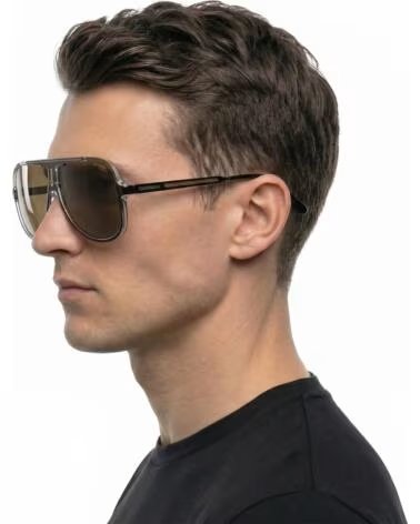 CARRERA GAFAS DE SOL HOMBRE ESTILO PILOTO 1059-S NEGRO-DORADO