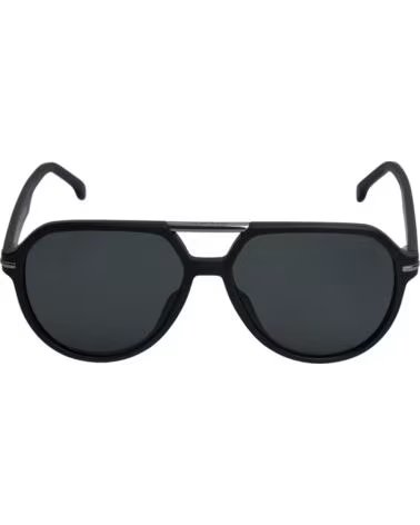 CARRERA GAFAS DE SOL HOMBRE POLARIZADAS ESTILO PILOTO 315-S-P NEGRO-PLATEADO