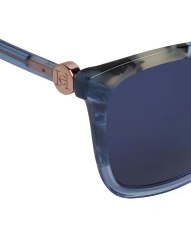 CAROLINA HERRERA gafas de sol mujer cat eye ch0052-s AZUL-DORADO