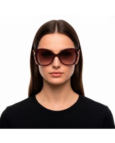 CAROLINA HERRERA gafas de sol mujer cuadradas oversize ch0025-s VINO