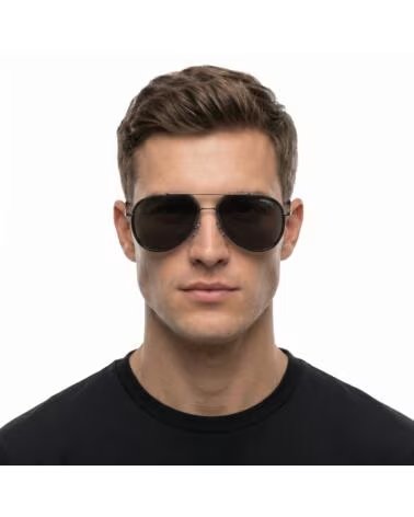 CARRERA GAFAS DE SOL HOMBRE POLARIZADAS ESTILO PILOTO 295-S-P NEGRO
