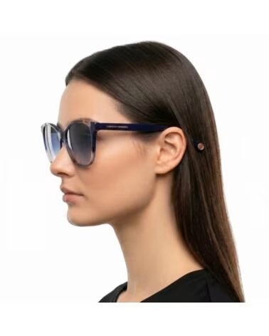 CAROLINA HERRERA CH0061S BUTTERFLY WOMEN´S SUNGLASSES AZUL-TRANSPARENTE