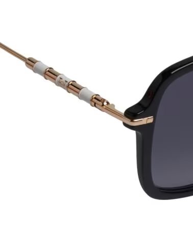 CAROLINA HERRERA SUNGLASSES HER0101-S SQUARE BLACK-GOLD NEGRO-DORADO