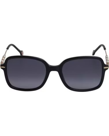 CAROLINA HERRERA SUNGLASSES HER0101-S SQUARE BLACK-GOLD NEGRO-DORADO