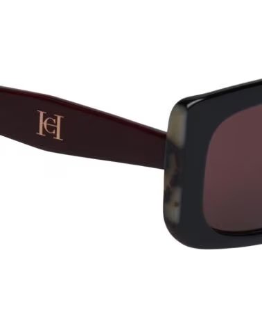CAROLINA HERRERA GAFAS DE SOL MUJER RECTANGULARES HER0182-S GRANATE-NEGRO
